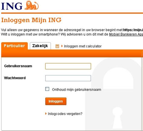 ing inloggen mijn.